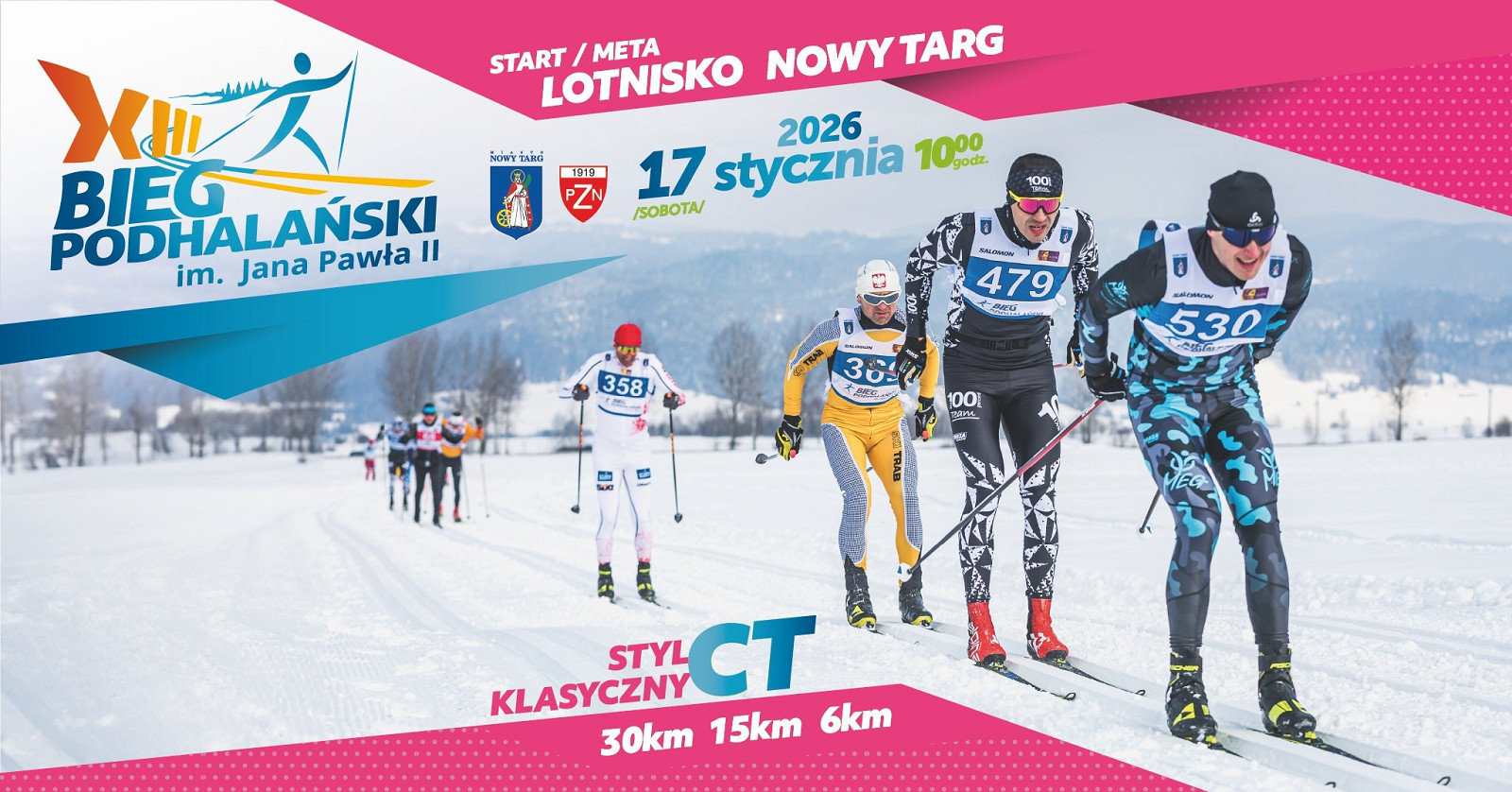 XIII Bieg Podhalański 17 stycznia 2026 r.