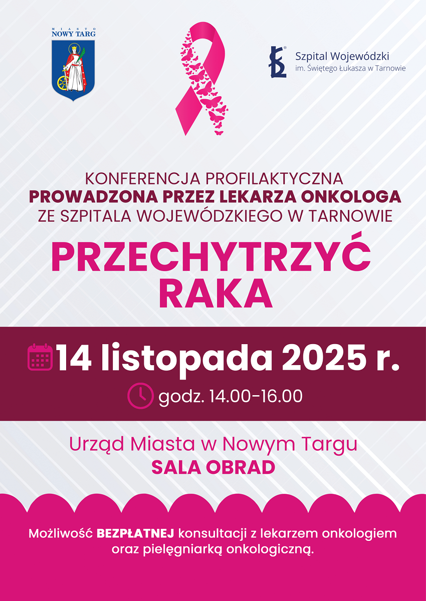 Konferencja profilaktyczna "Przechytrzyć Raka"