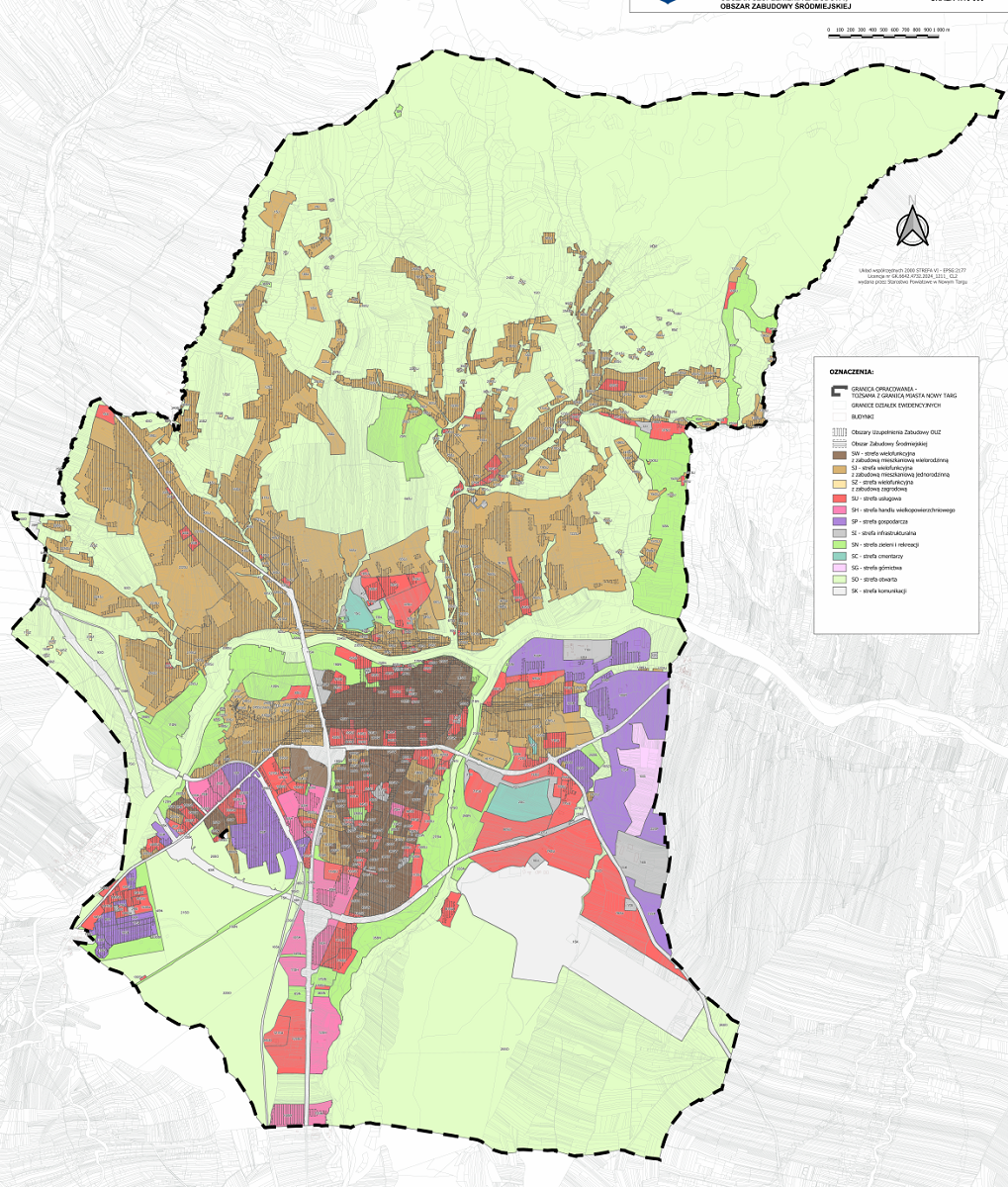 Plan ogólny Miasta Nowy Targ – konsultacje społeczne
