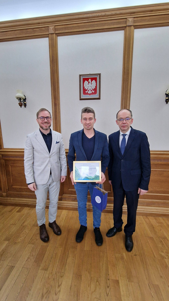 Spotkanie z Krystianem Dziubińskim - nominowanym w konkursie Osobowość Ziem Górskich