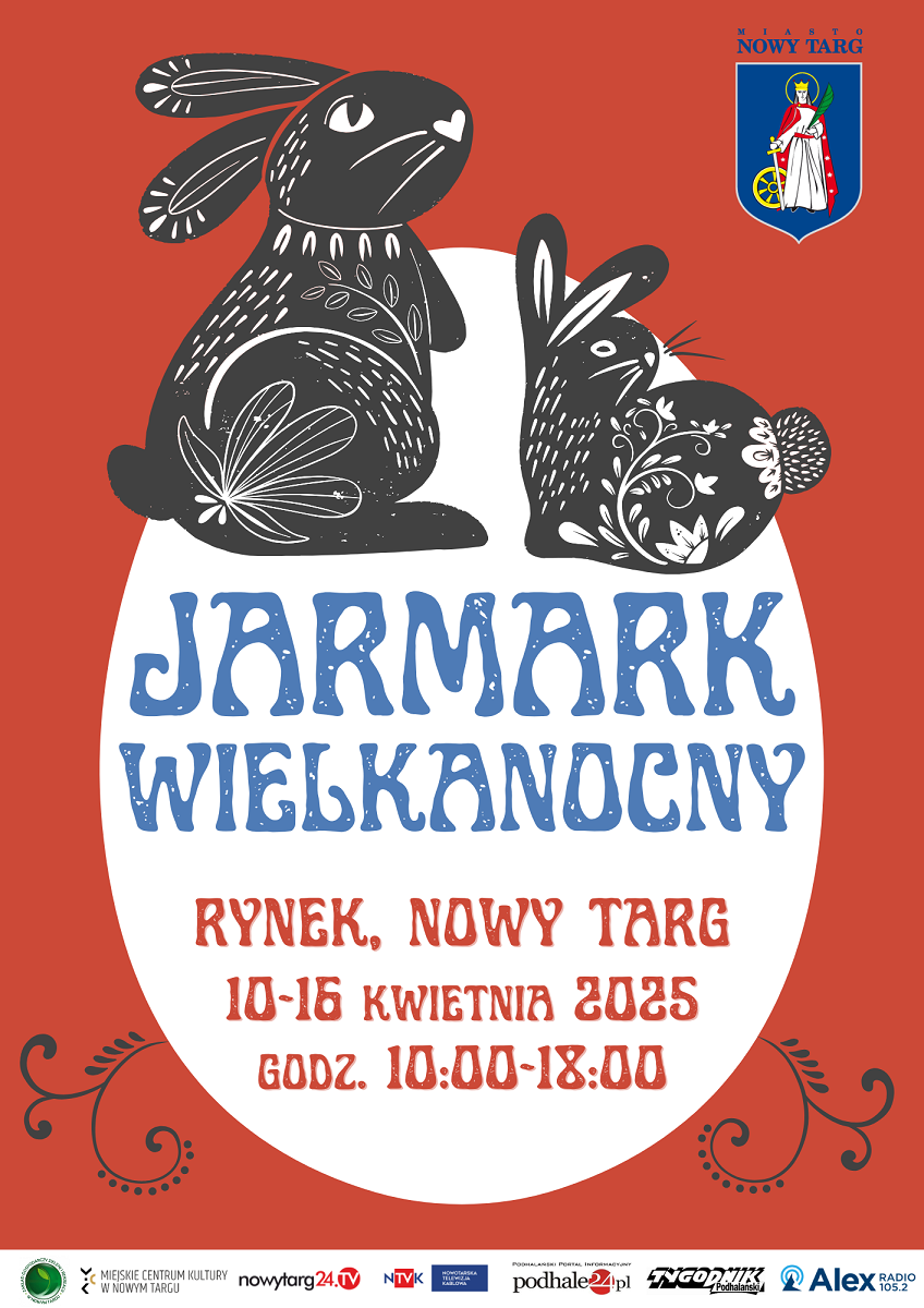 Zapraszamy na Jarmark Wielkanocny w Nowym Targu