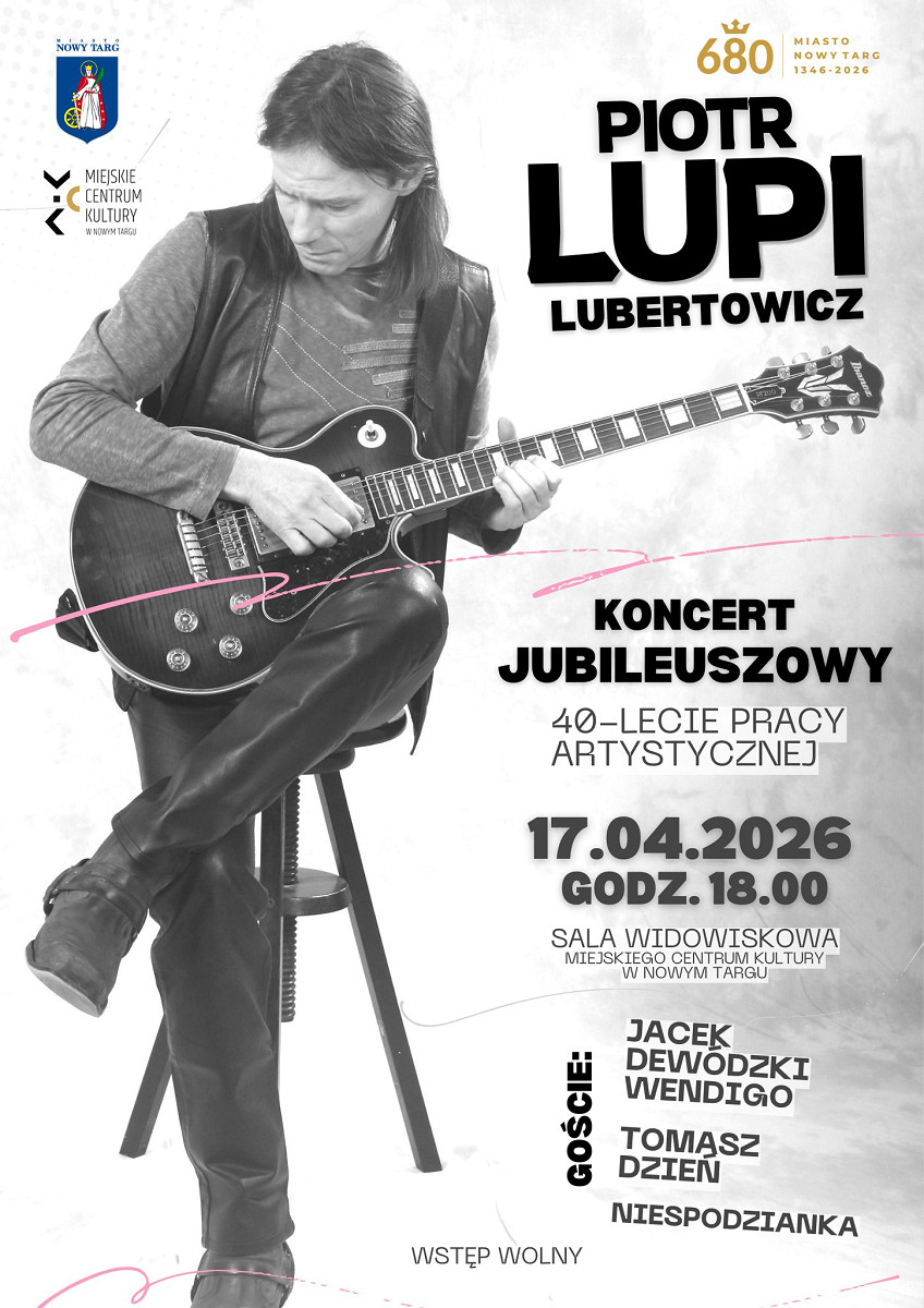 40-lecie Pracy Artystycznej Piotra „Lupiego” Lubertowicza