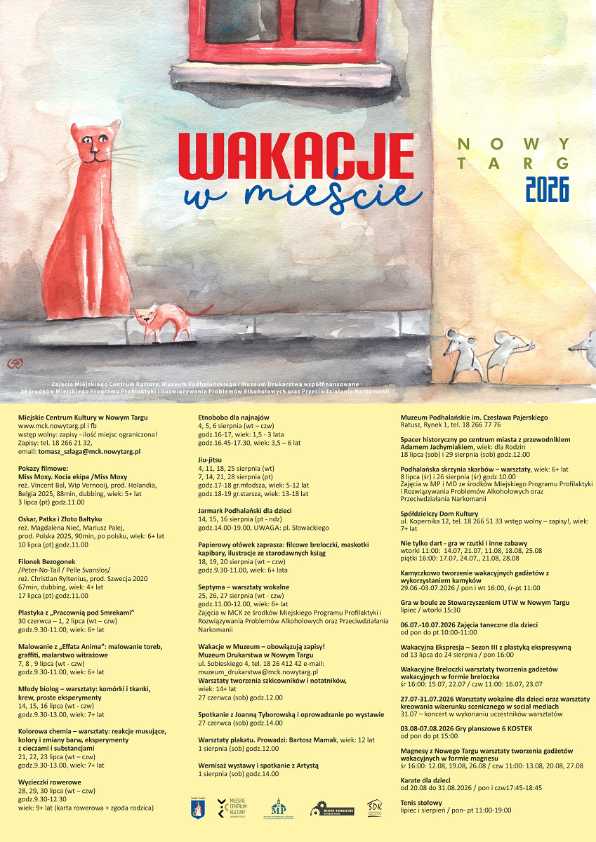 Wakacje w Mieście 2026