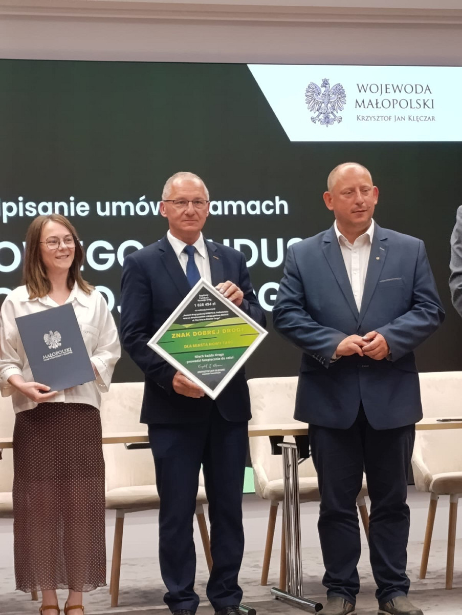 Ponad milion złotych dla Miasta Nowy Targ