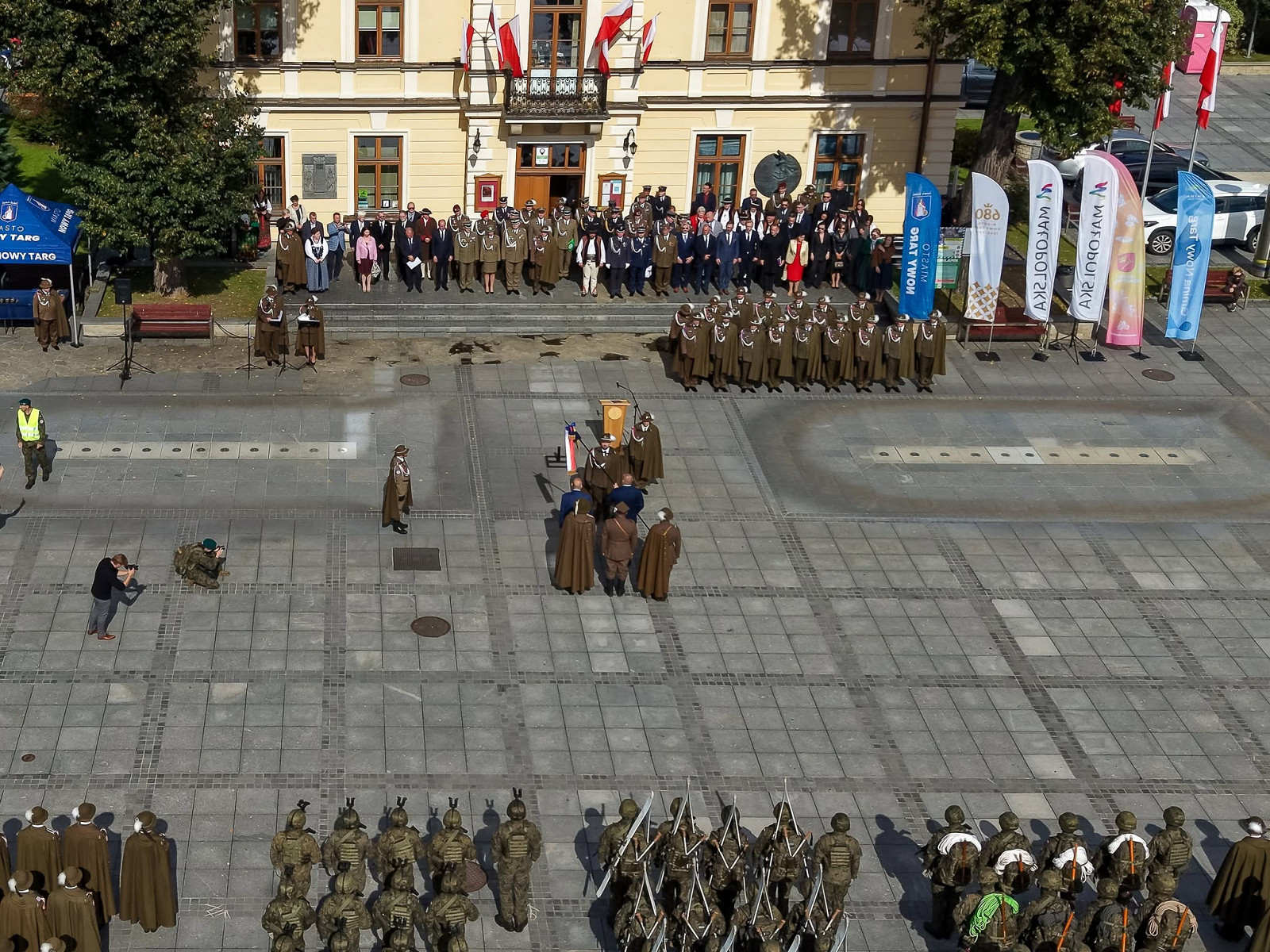 Święto 21. Lekkiego Batalionu Górskiego na nowotarskim Rynku