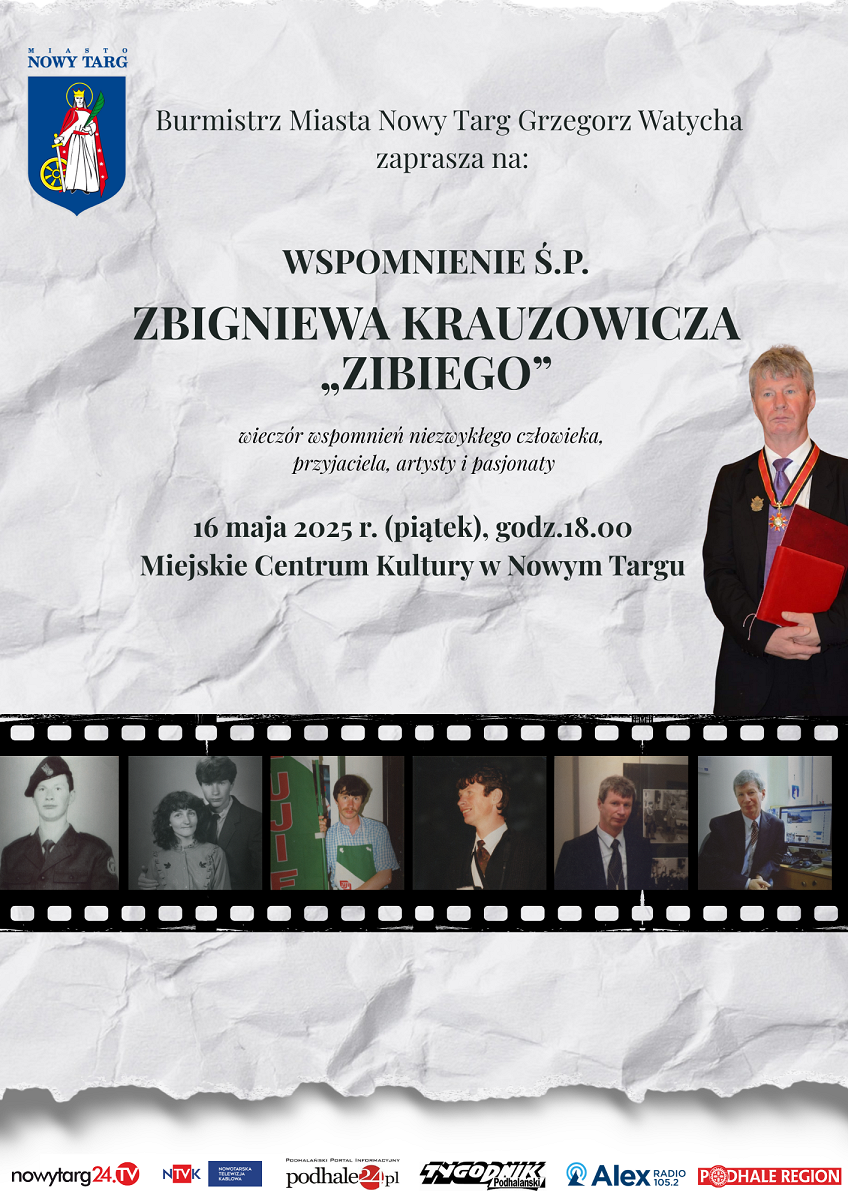 Wieczór wspomnień Zbigniewa Krauzowicza „Zibiego”
