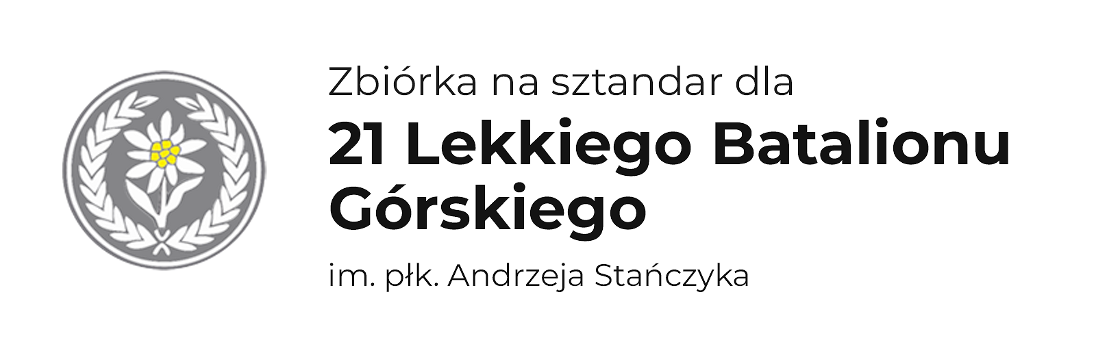 Zbiórka na sztandar dla 21 Batalionu Górskiego