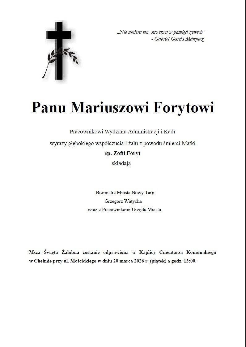 Kondolencje Mariusz Foryt.jpg